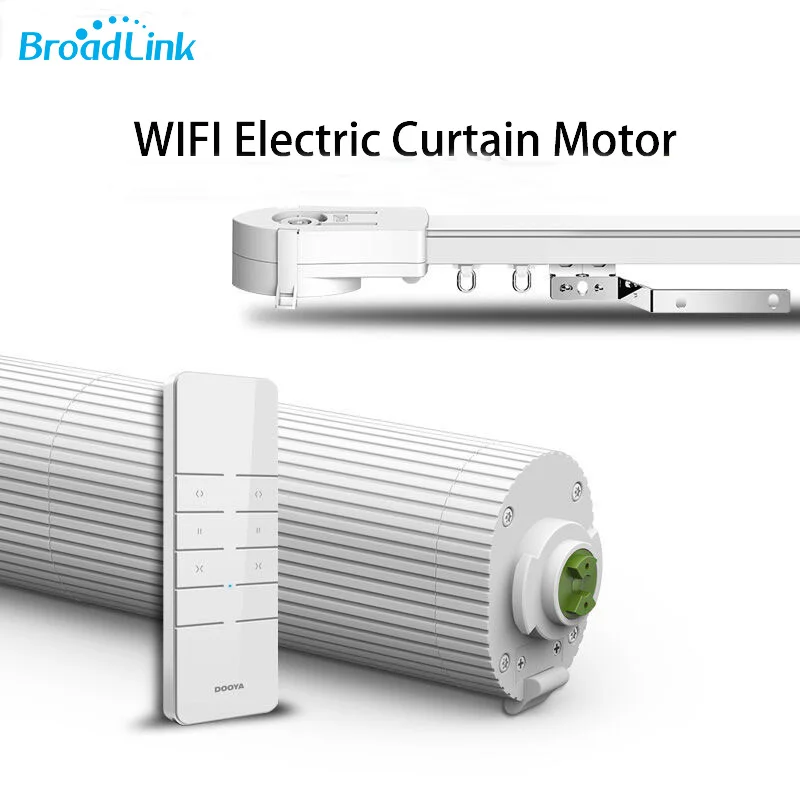 Broadlink DNA Dooya DT360E электродвигатель для штор с высококачественной дорожкой для штор, IOS Android wifi Пульт дистанционного управления Умный дом