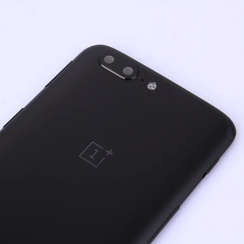 Задняя крышка батареи для Oneplus 5 A5000 корпус+ Кнопки громкости питания+ sim-карта для one plus 5 Замена крышки батареи без NFC