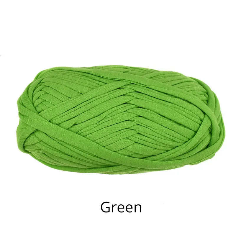 Green Looen 21 Цвета Вязание нить в пряже хлопчатобумажная пряжа из толстой нити Игла DIY Искусство ремесло для кружевом «кроше» сумка 100 г/шт - Цвет: Green