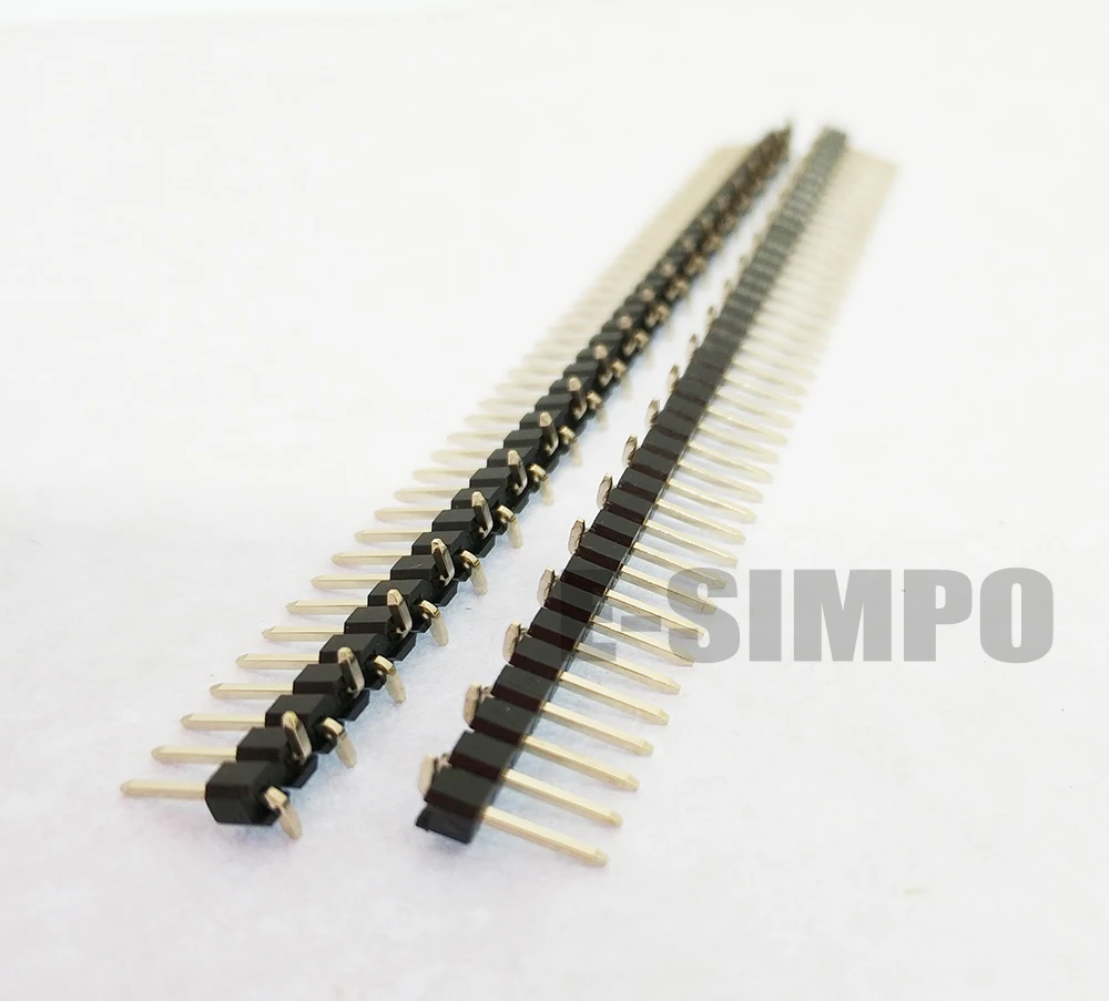 10 шт. 2 0 мм Шаг SMD 1X40Pin позолоченный по ограничению на использование опасных