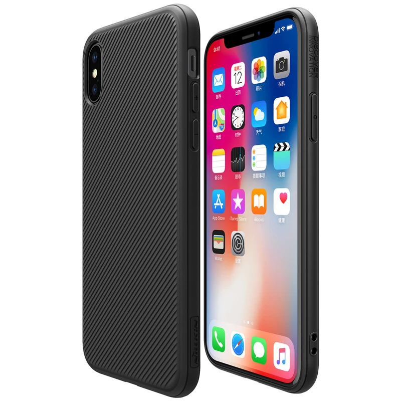 NILLKIN Eton чехол для iphone x ультра тонкий Корпус PP задняя крышка корпуса ля capa 5 8 дюймов