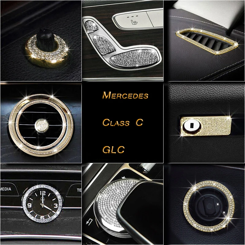 Алмазная Автомобильная внутренняя центральная консоль коробка переключения