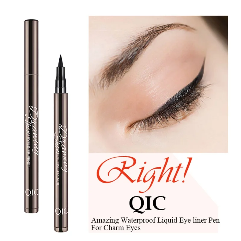 Black Liquid Eyeliner Pencil Waterproof Eye Liner Pen Eyes Marker Contour For Lady Cosmetics Make Up |