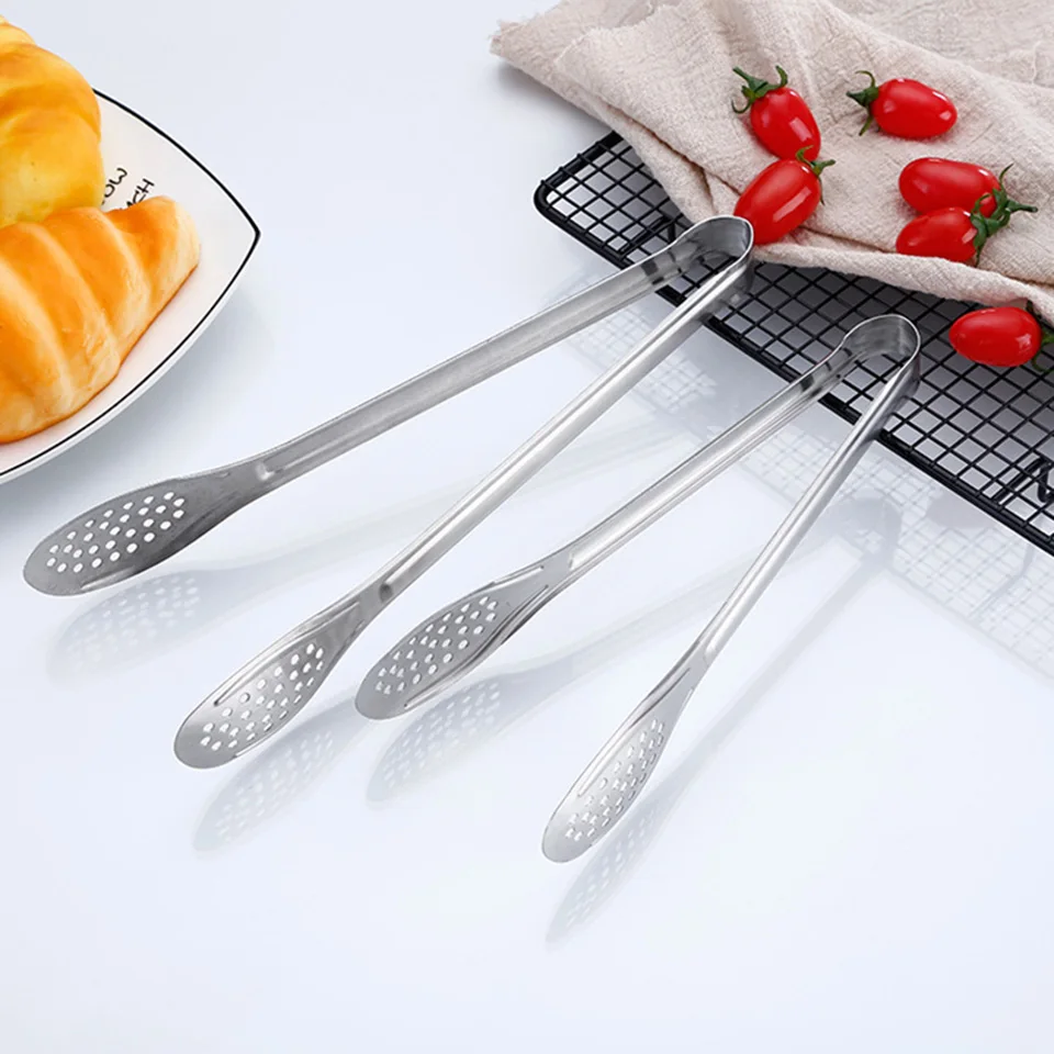 ICESTCHEF 1 PC 7/9/11In Нержавеющая сталь кухонные щипцы кухонный инструмент Салат Хлеб стейк клип оборудование для барбекю