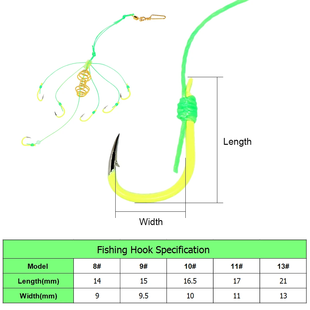4 шт. рыболовные крючки подставка для кормушки приманка клетка ловушка Корзина