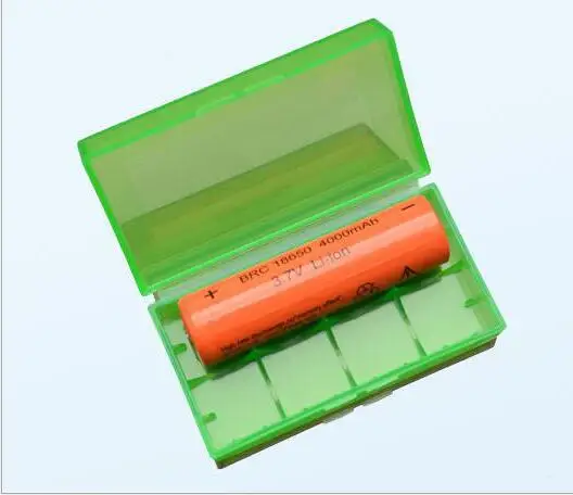 Портативный жесткий пластиковый чехол для аккумулятора 18650 ящик хранения
