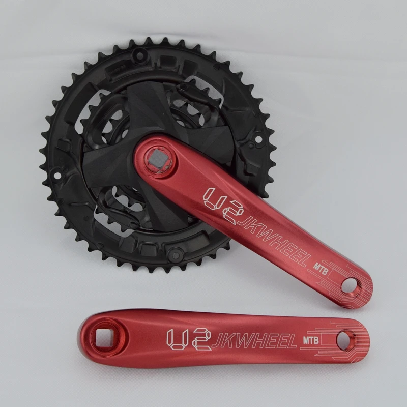 XC MTB шатун для горного велосипеда из алюминиевого сплава велосипедный шатун со звездочкой 22/32/44 чертежная линейка 7/8/9 ручка зубчатый диск