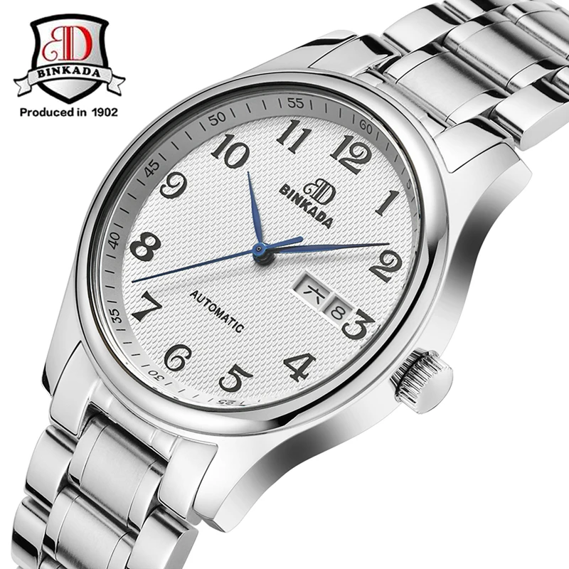 Новинка 2019 автоматические механические часы мужские деловые роскошные