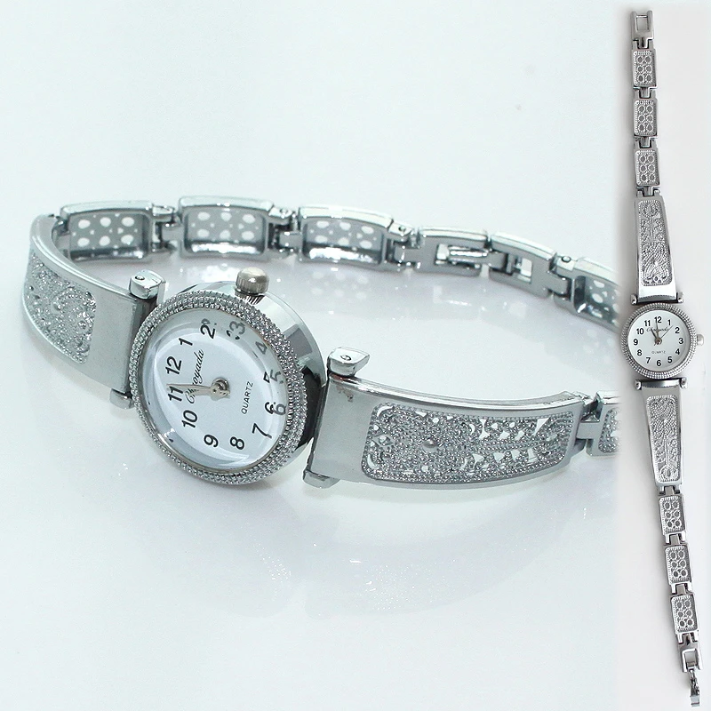 Часы наручные женские кварцевые с бабочкой Модные Аналоговые браслетом O113|montre