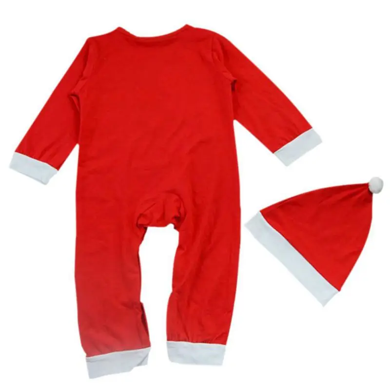 Одежда для маленьких девочек и мальчиков 3 шт./компл. рождественские детские Боди