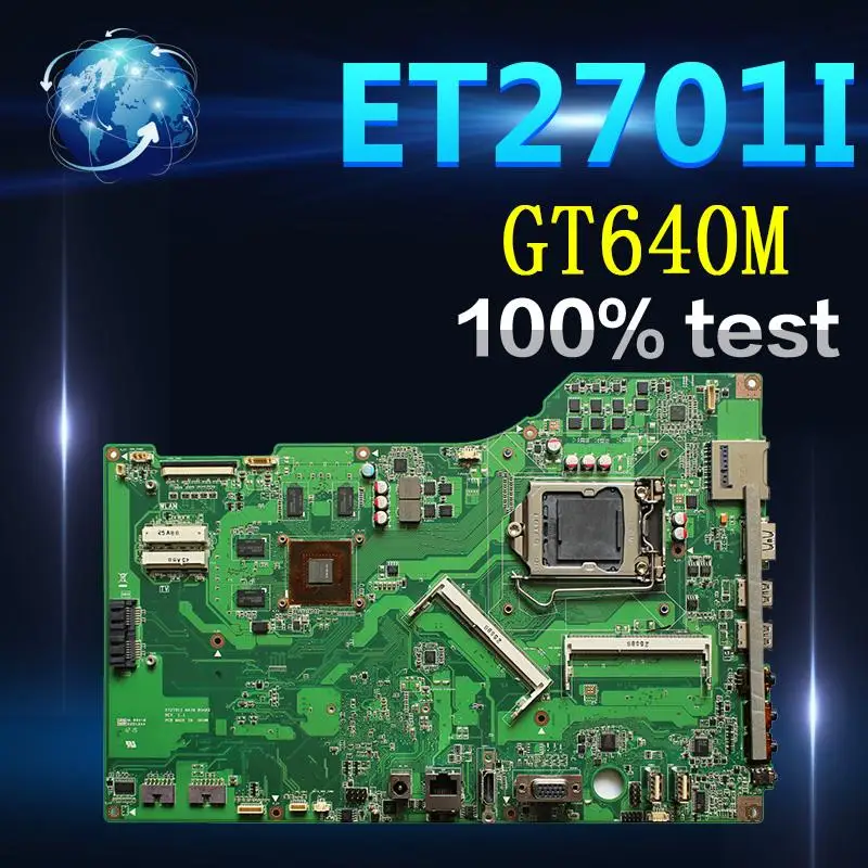 Amazoon Original For Asus all-in-one ET2701I ET2701 настольная материнская плата GT640M LGA1155 DDR3 | Компьютеры