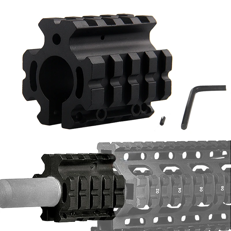 Страйкбол охотничий модель 0 75 дюймов На тонком каблуке Низкопрофильная Quad rail