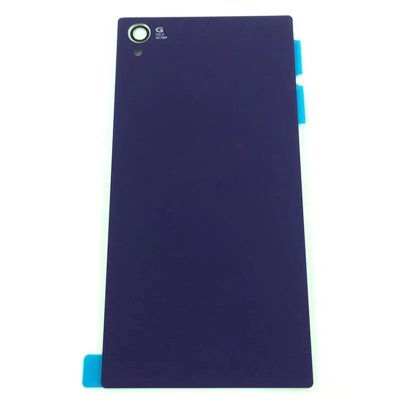 Для sony Xperia Z1 L39H C6902 C6903 стеклянная задняя крышка батарейного отсека дверной Корпус