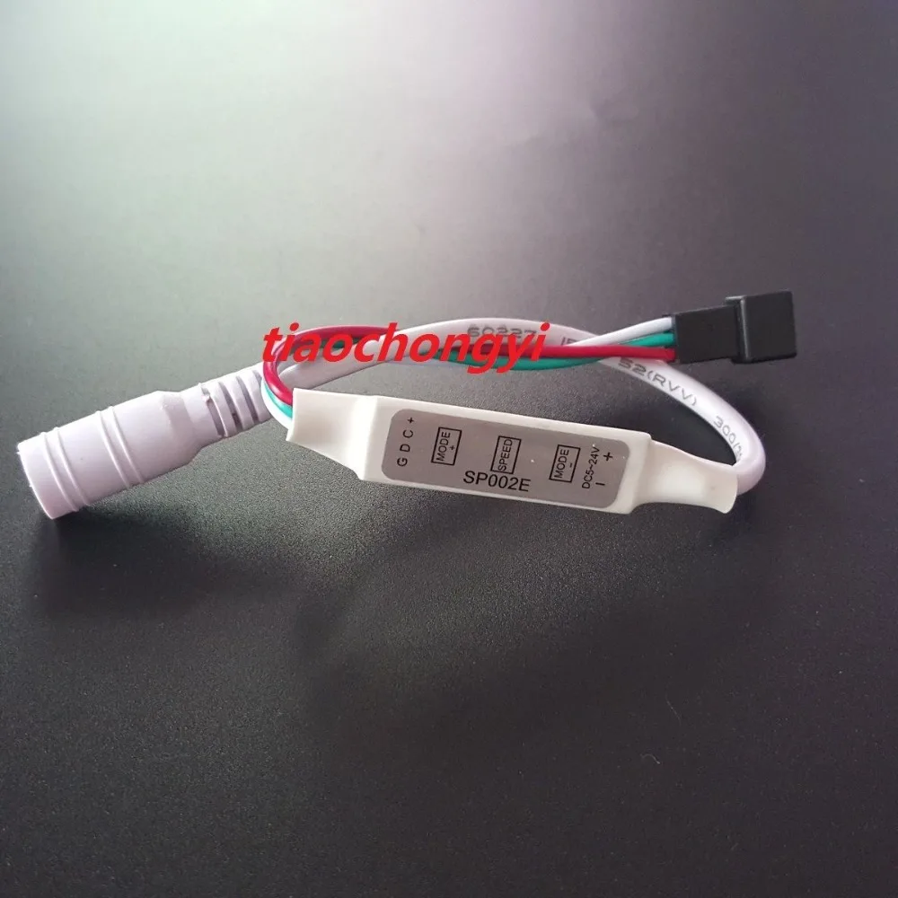 

3Key Mini RGB Controller Micro-Controller for DC5-24V Pixels WS2811 ws2812B 1PCS