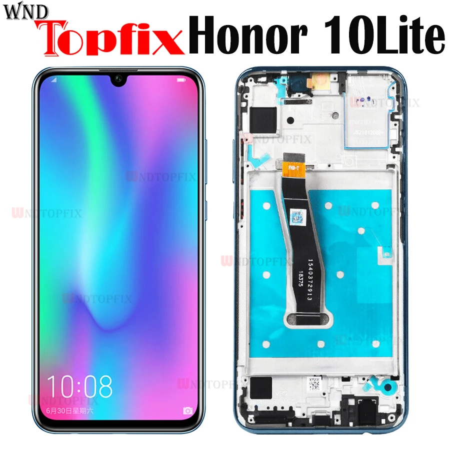 

100% Tested Display 6.21" For Huawei Honor 10 Lite LCD Display Touch Screen HRY-LX1 HRY-LX2 HRY-L21 Display Replacemen Screen