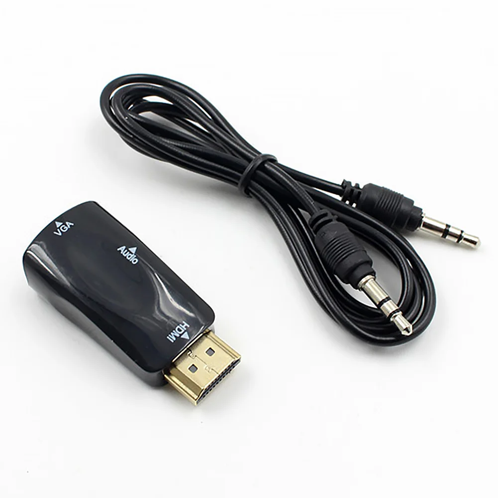 1080 P HDMI мужчин и женщин VGA адаптер видео конвертер с аудио выход|Беспроводные