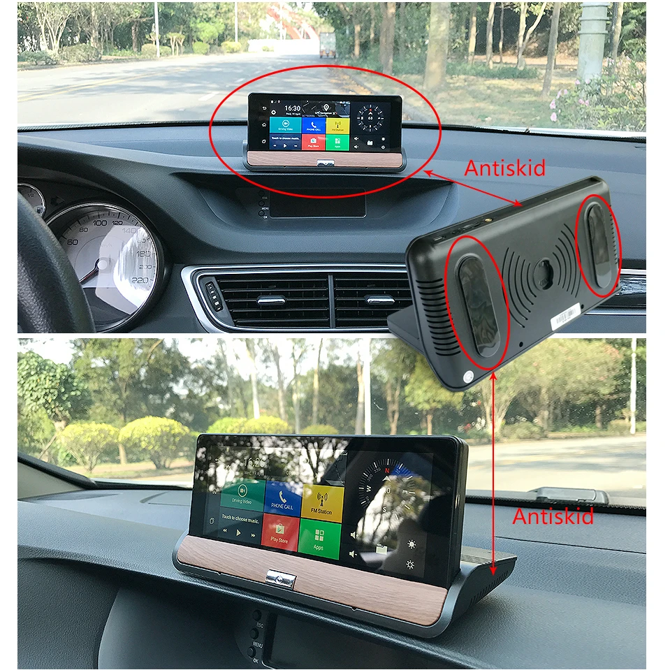 7,8 дюймов 4G/3g ADAS Dash Cam Монитор парковки автомобиля dvr камера Wifi Android gps навигация 1080P Авто Видео Регистратор