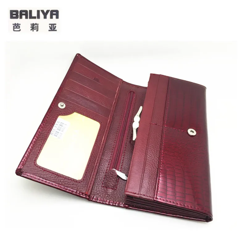 Женские стандартные кошельки и из натуральной кожи Женский кошелек на молнии