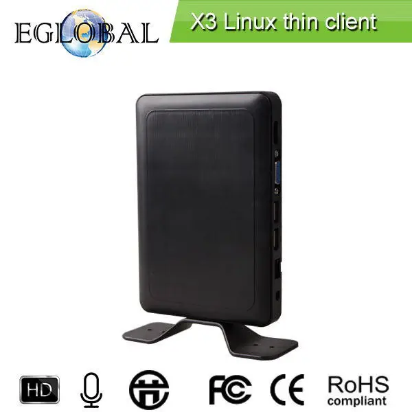 Eglobal безвентиляторный мини-пк облако компьютер Linux пк WiFi RDP рабочая станция офис