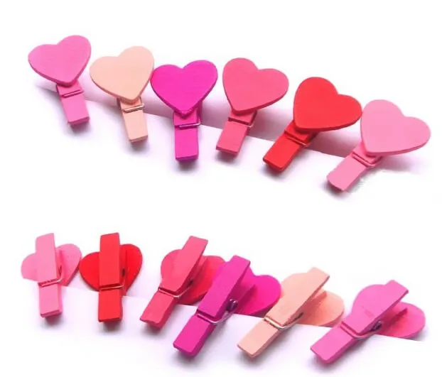 12 шт зажим деревянная прищепка шикарная Памятка Свадьба новое украшение мини поп