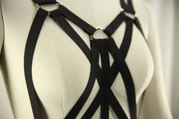 Новая мода пастельный Готический сексуальный пояс для подвязки Готическая