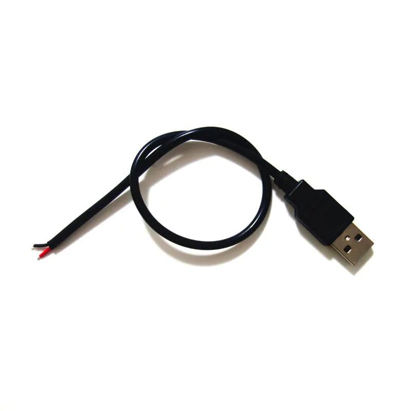 2Pin 4Pin Мужской Женский 5V USB разъем провода DIY кабель для подключения одного цвета