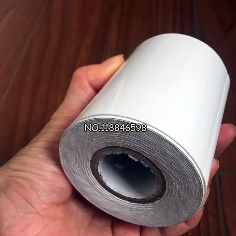 Белая однотонная Прозрачная Фольга для горячего тиснения на бумаге или пластике