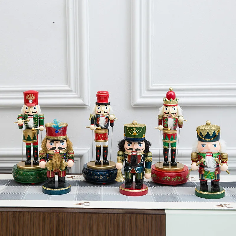 British Nutcracker Puppet Soldier King's Room Creative Living Wine Cabinet Home Decoration Accessories | Дом и сад