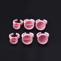 200pcs pink disposable ring cups tattoo pigments cups ink holder batoque para microblading tattoo permanent makeup accesories