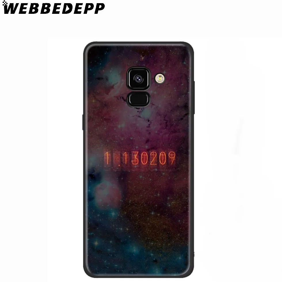 WEBBEDEPP Steins Gate аниме силиконовый чехол для Samsung Galaxy A3 A5 A6 A7 A8 A9 A10 A20 A30 A40 A50 A70 M10 M20 M30 |