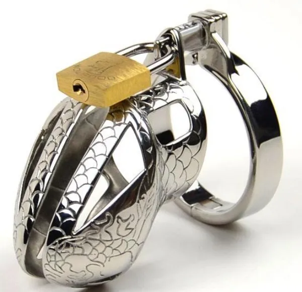 M062 новое кольцо для полового члена с замком из нержавеющей стали клетка пениса