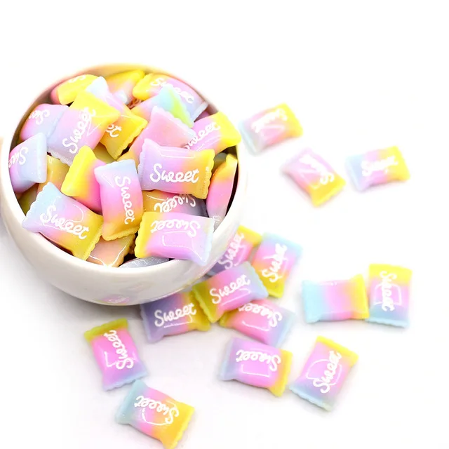 5Pcs Sweet Sugar 5 шт. сладкие сахарные игрушки дополнение для слизи бисерные принадлежности для слизи амулеты Лизун Лепка глина полимер DIY аксессуары для детей - Цвет: 5Pcs Sweet Sugar