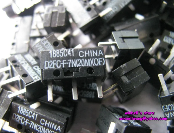 10 шт.! Микро Переключатель D2FC F 7N (20 м) (из) специально для мыши новый и оригинальный