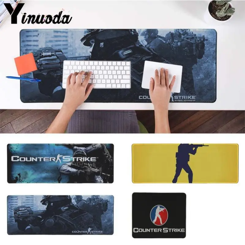 Настольный коврик Yinuoda для компьютера и ноутбука мыши Counter Strike игровые коврики