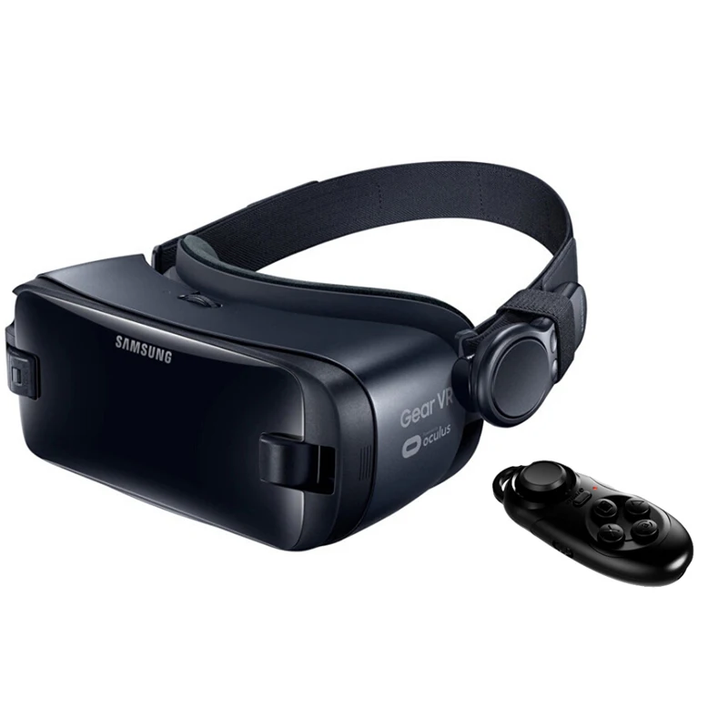 4 Gear VR 5,0 3D очки VR 3D коробка для samsung Galaxy S9 S9Plus S8 S8+ Note7 Note 5 S7 и т. д. смартфонов с bluetooth-контроллером - Цвет: 4