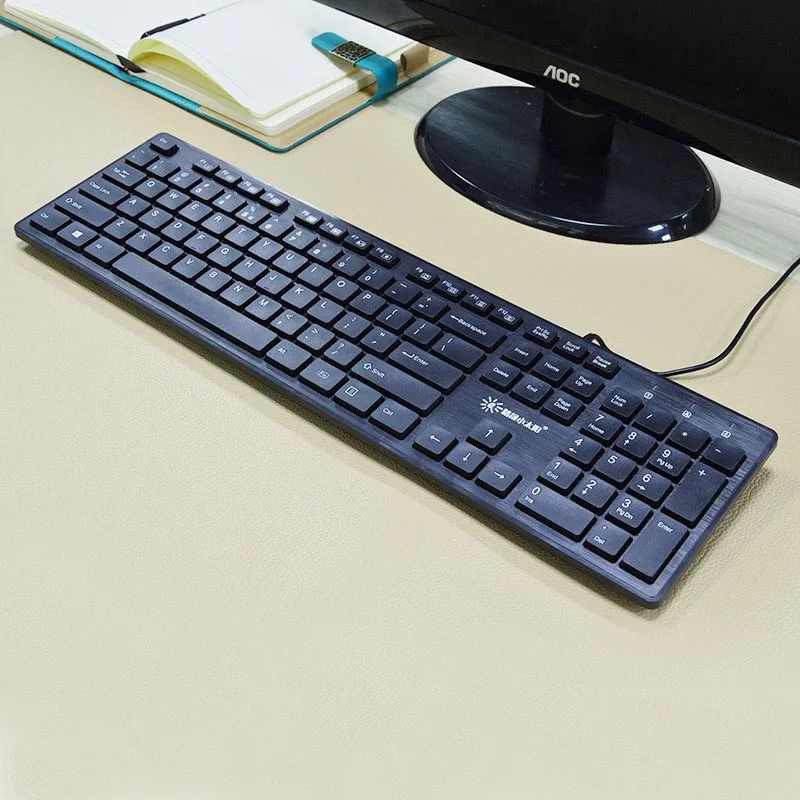 Модные мини проводная клавиатура Проводная PC игры Клавиатура ноутбука для ПК