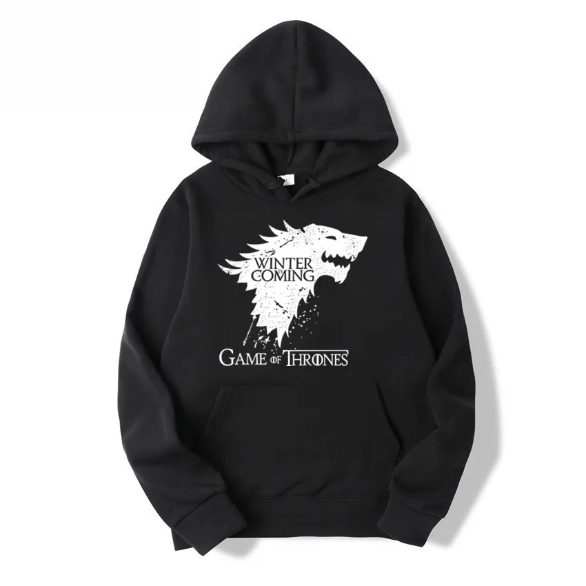 Винтаж дом STARK sigil Толстовка/мощность игровая Толстовка получил Одинокий волк