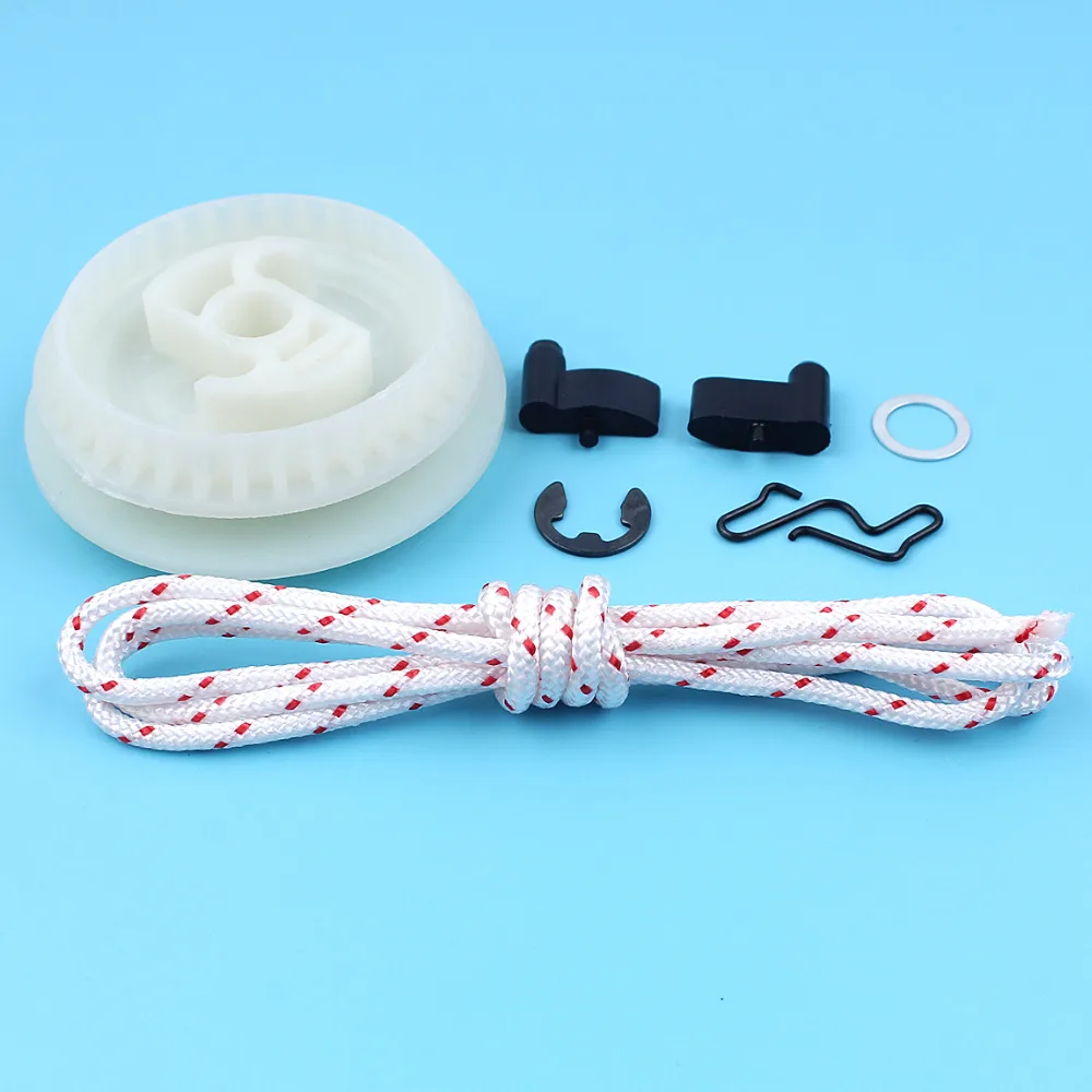 

Recoil Starter Rope Pulley Pawl Kits For Stihl MS180 MS210 MS230 MS250 MS170 017 018 021 023 025 MS 170 180 250 230 Chainsaws