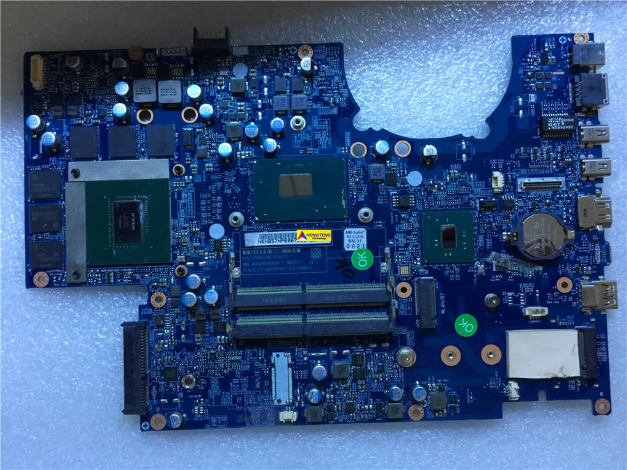 Подлинная 6-77-N850HP60-D02 для Sager N855HJ Материнская плата ноутбука с фотоэлементами GTX1060M