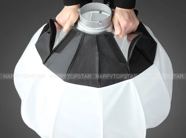 Круглый нейлоновый софтбокс для студийной фотосъемки 65 см 25 5 дюйма диффузор Bowens