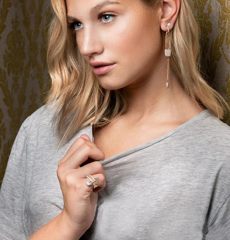 Новинка популярные комплекты колец с тремя кольцами кольцо кластерной пряжкой