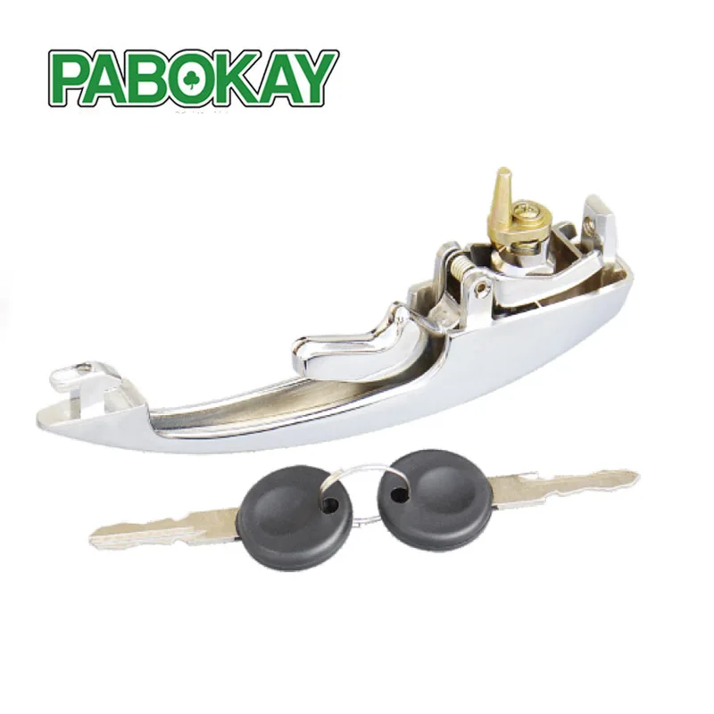 Хромированная дверная ручка с ключами 113898205 м 111837205J для VW Bay Тип 2 T2|door chrome handle|door