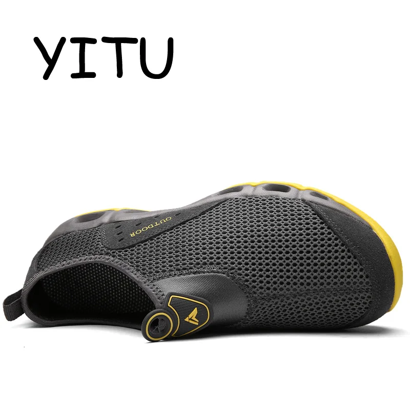 YITU/2018 женская и мужская летняя пляжная обувь прогулочная для воды спортивная