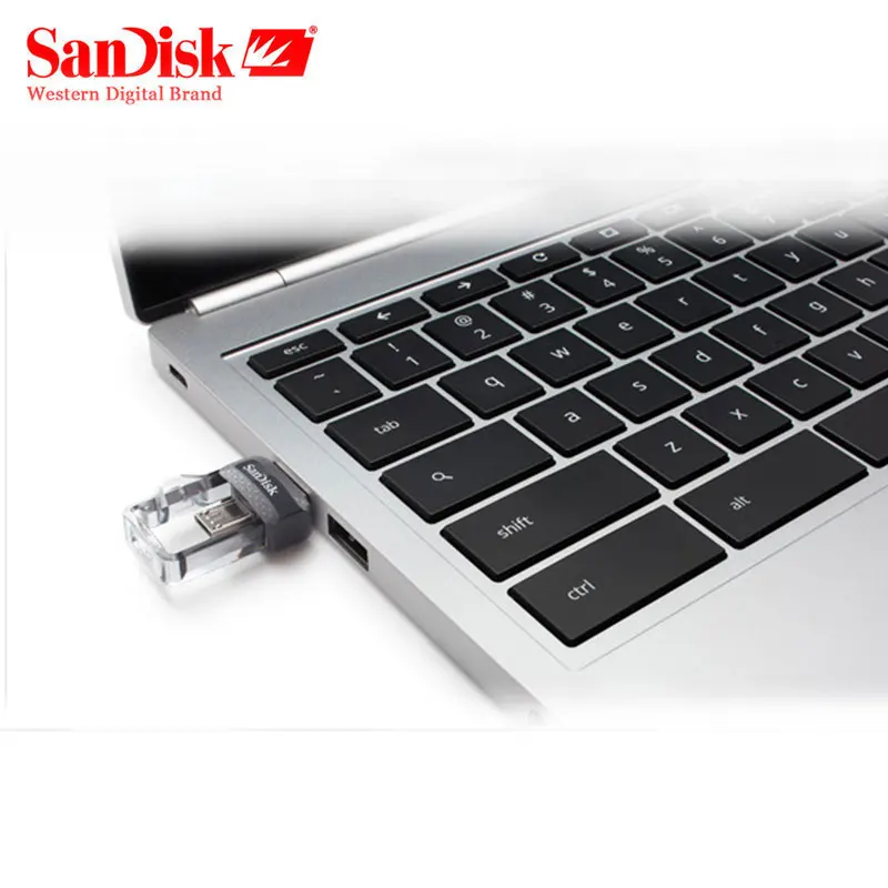 Sandisk USB Flash Drive 128GB 64GB 32GB 16GB Dual OTG Pen High Speed Memory U Disk Micro USB3.0 Card SDDD3 For Phone or PC | Компьютеры и