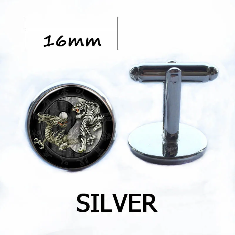 Новая модная подвеска в китайском стиле тайцзи Дракон Тигр Инь Янь ретро