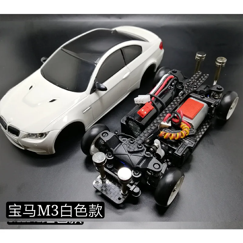 Brushless version 12 MINI-Q6 RTR 1/28 обновленная версия металлические отличия POM шины четыре привода дрейф углеродного волокна гоночная, матовая бесщеточный ру автомобиль - Цвет: Brushless version 12