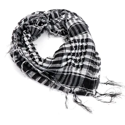 4 Шаль Keffiyeh Kafiya АРАФАТ ШАРФ в арабском стиле теплый хлопковый шарф с кисточками Арафат платок - Цвет: 4