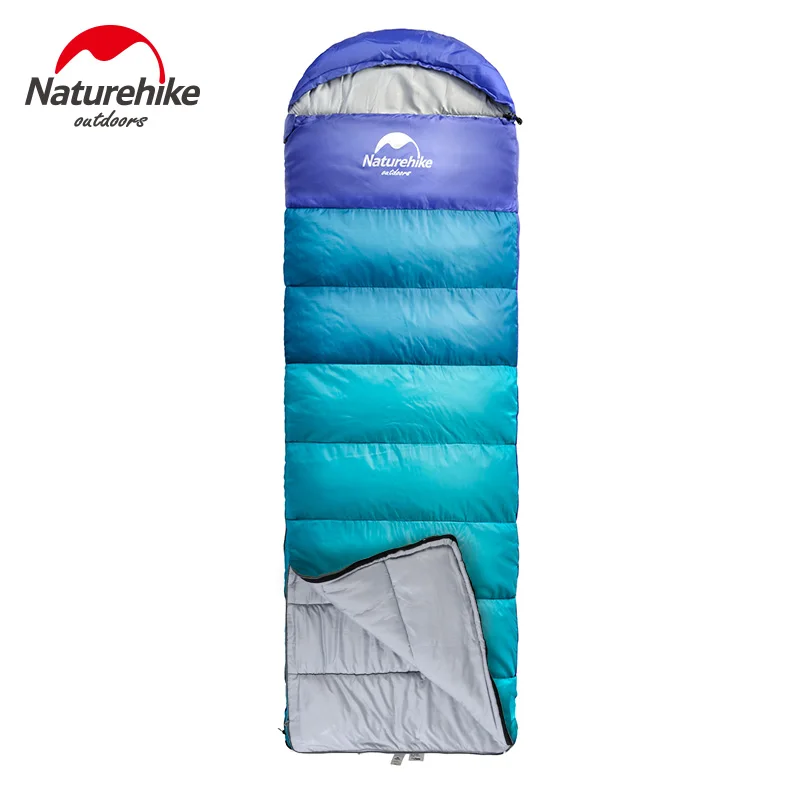 Naturehike пуховый хлопковый спальный мешок для отдыха на природе, зимний теплый спальный мешок для пикника, спальный мешок для путешествий, сумка для отдыха, NH15S009-D