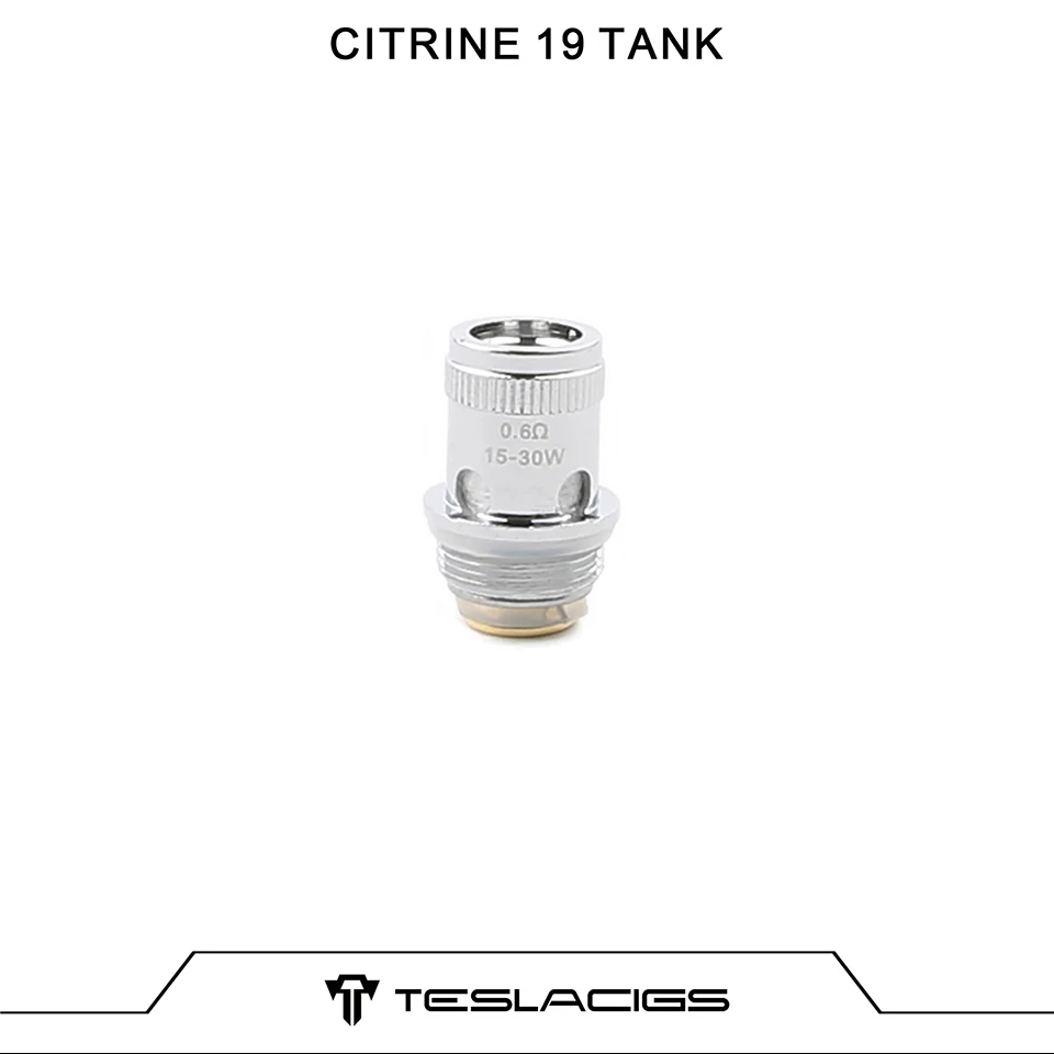 3 шт./упак. оригинальный Tesla цитрин 19 сменная катушка 0.6ohm для бак электронная