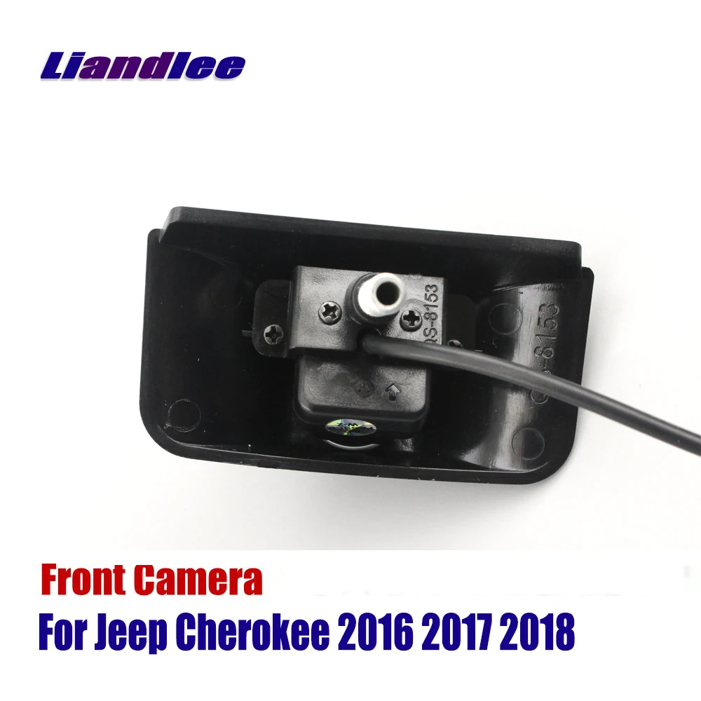 Liandlee AUTO For Jeep Cherokee 2016 2017 2018 Front View Camera Grill Embedded ( Not Reverse Rear Parking CAM ) | Автомобили и